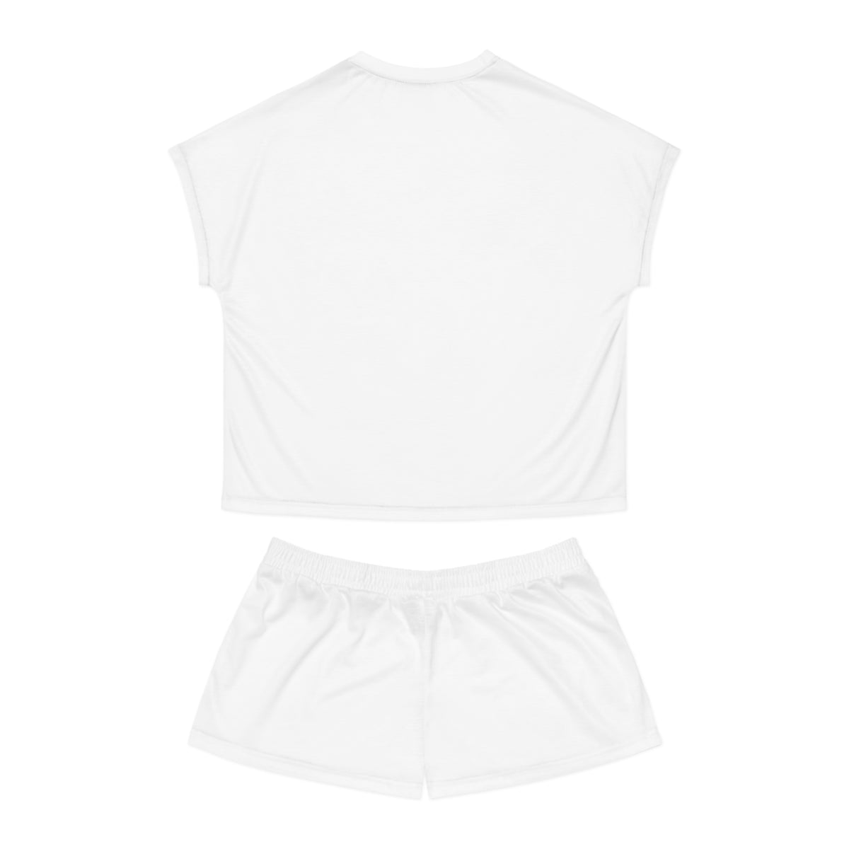 Hugs and Kisses Women's Short Pajama Set (AOP)