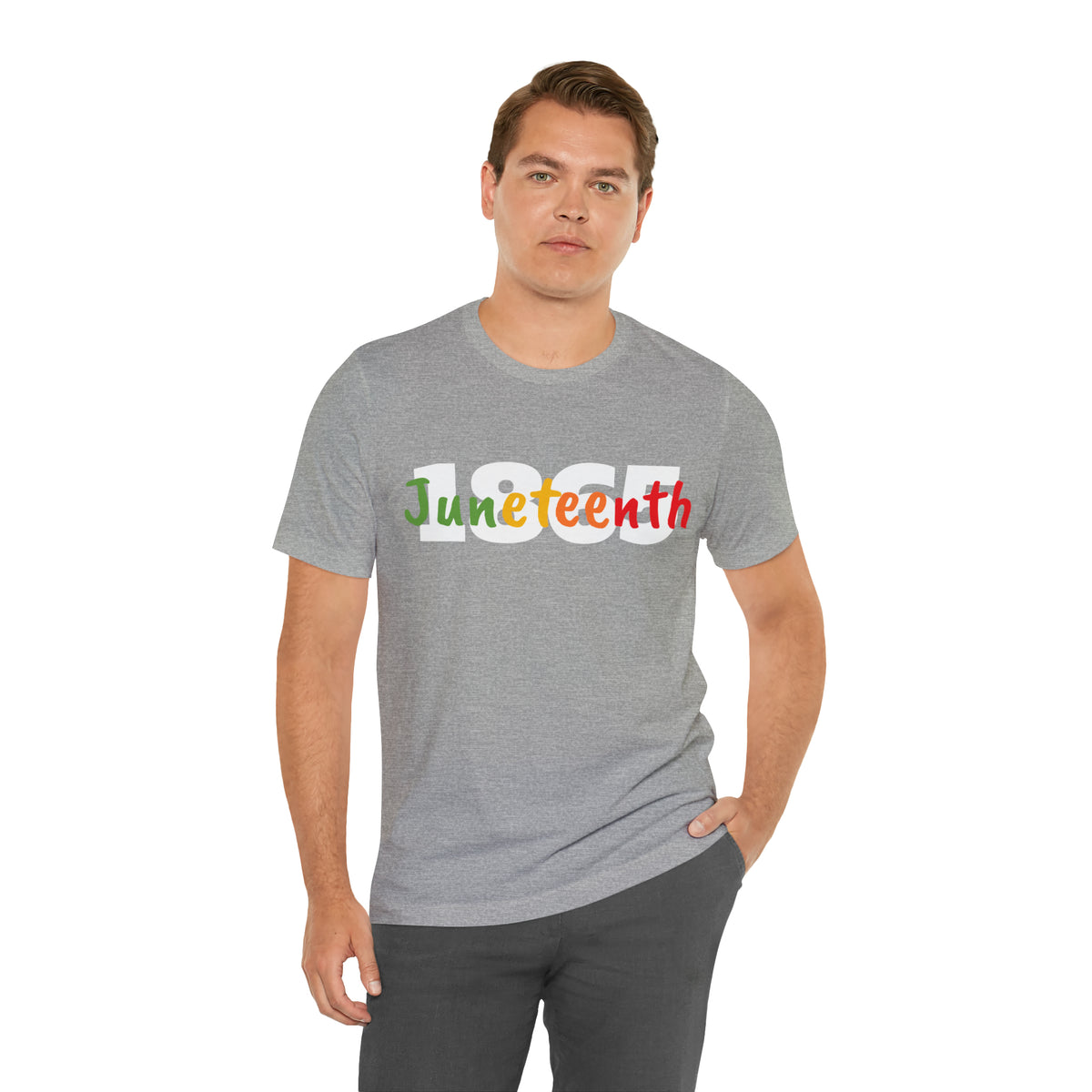 Juneteenth 1865 Multicolor Unisex Jersey Short Sleeve Tee