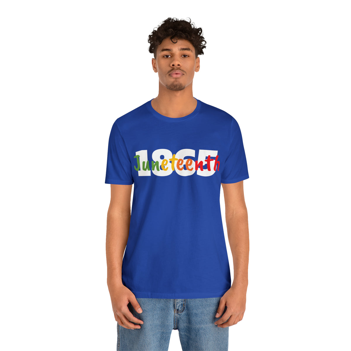 Juneteenth 1865 Multicolor Unisex Jersey Short Sleeve Tee