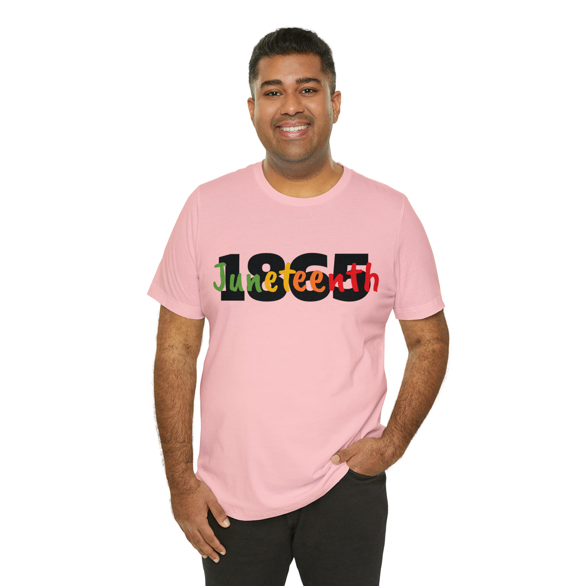 Juneteenth 1865 Multicolor Unisex Jersey Short Sleeve Tee