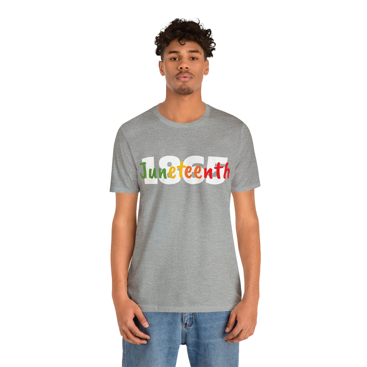 Juneteenth 1865 Multicolor Unisex Jersey Short Sleeve Tee