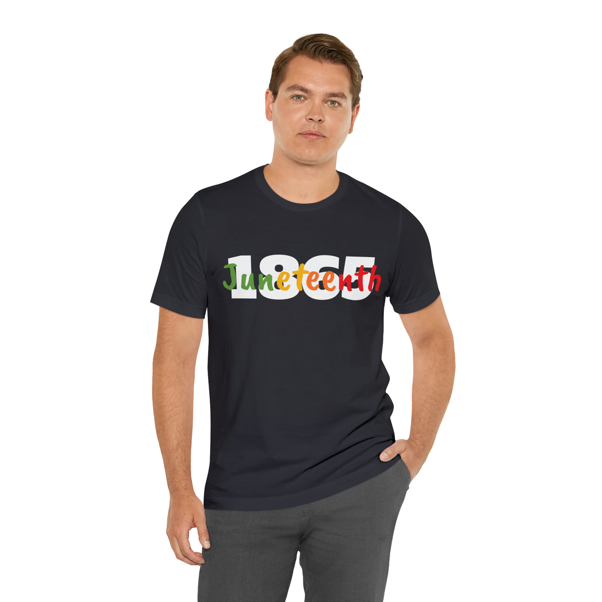 Juneteenth 1865 Multicolor Unisex Jersey Short Sleeve Tee