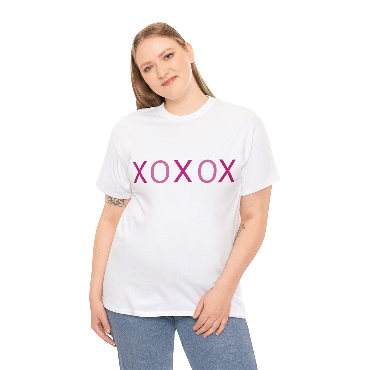 Hugs and Kisses Unisex Heavy Cotton Tee
