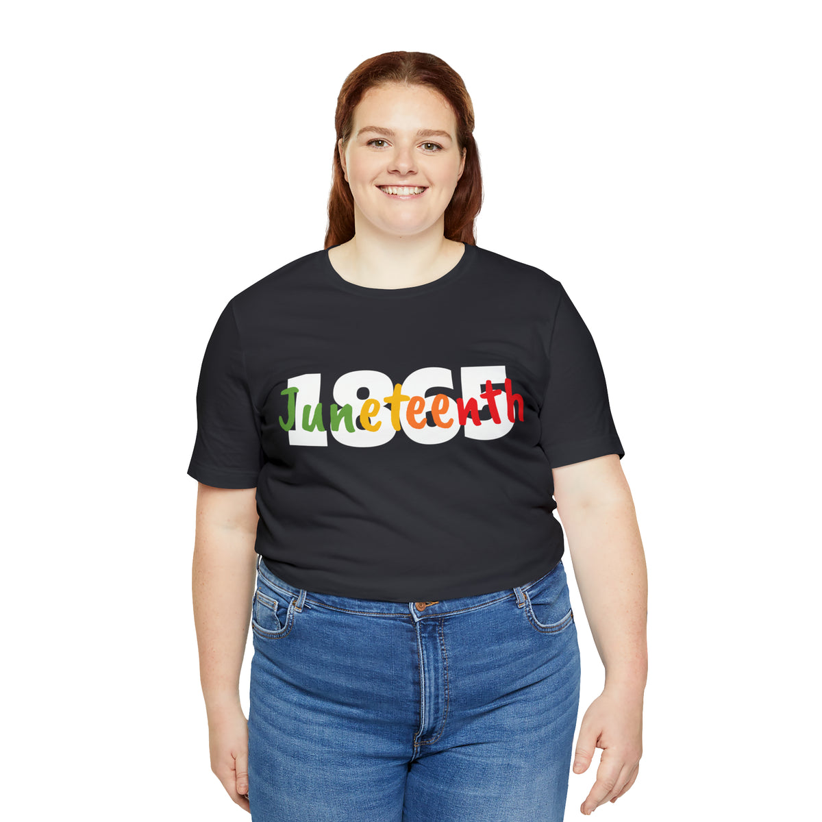 Juneteenth 1865 Multicolor Unisex Jersey Short Sleeve Tee