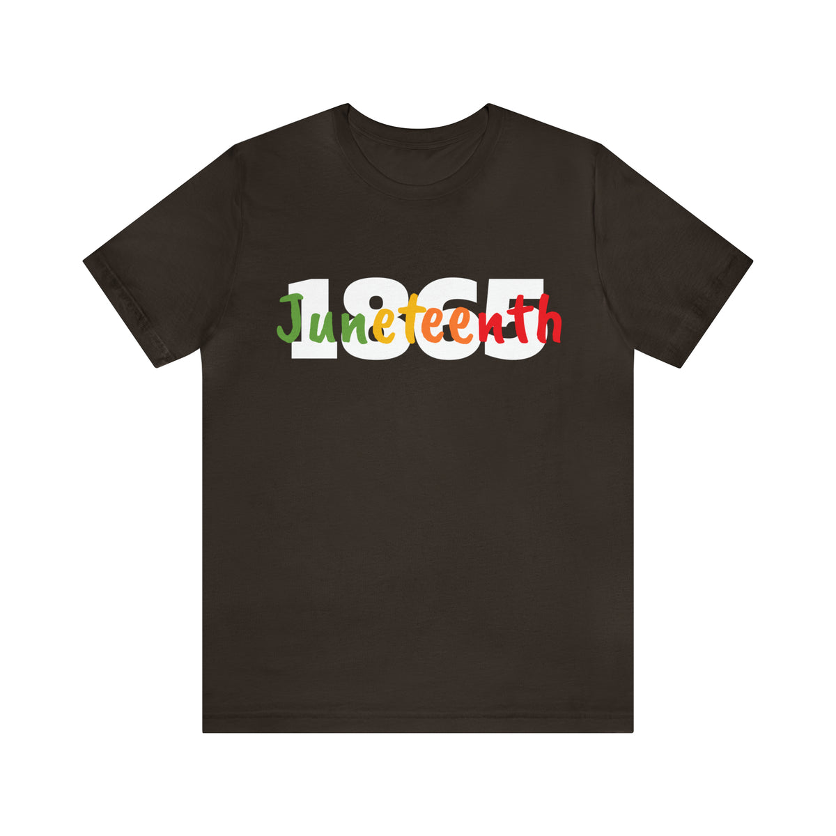 Juneteenth 1865 Multicolor Unisex Jersey Short Sleeve Tee