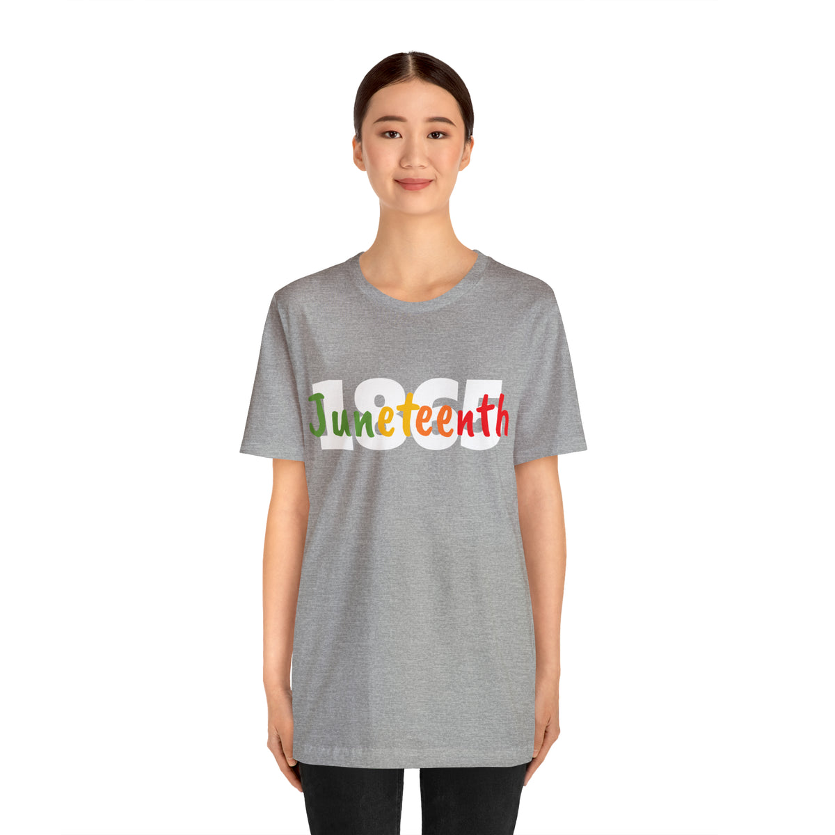 Juneteenth 1865 Multicolor Unisex Jersey Short Sleeve Tee