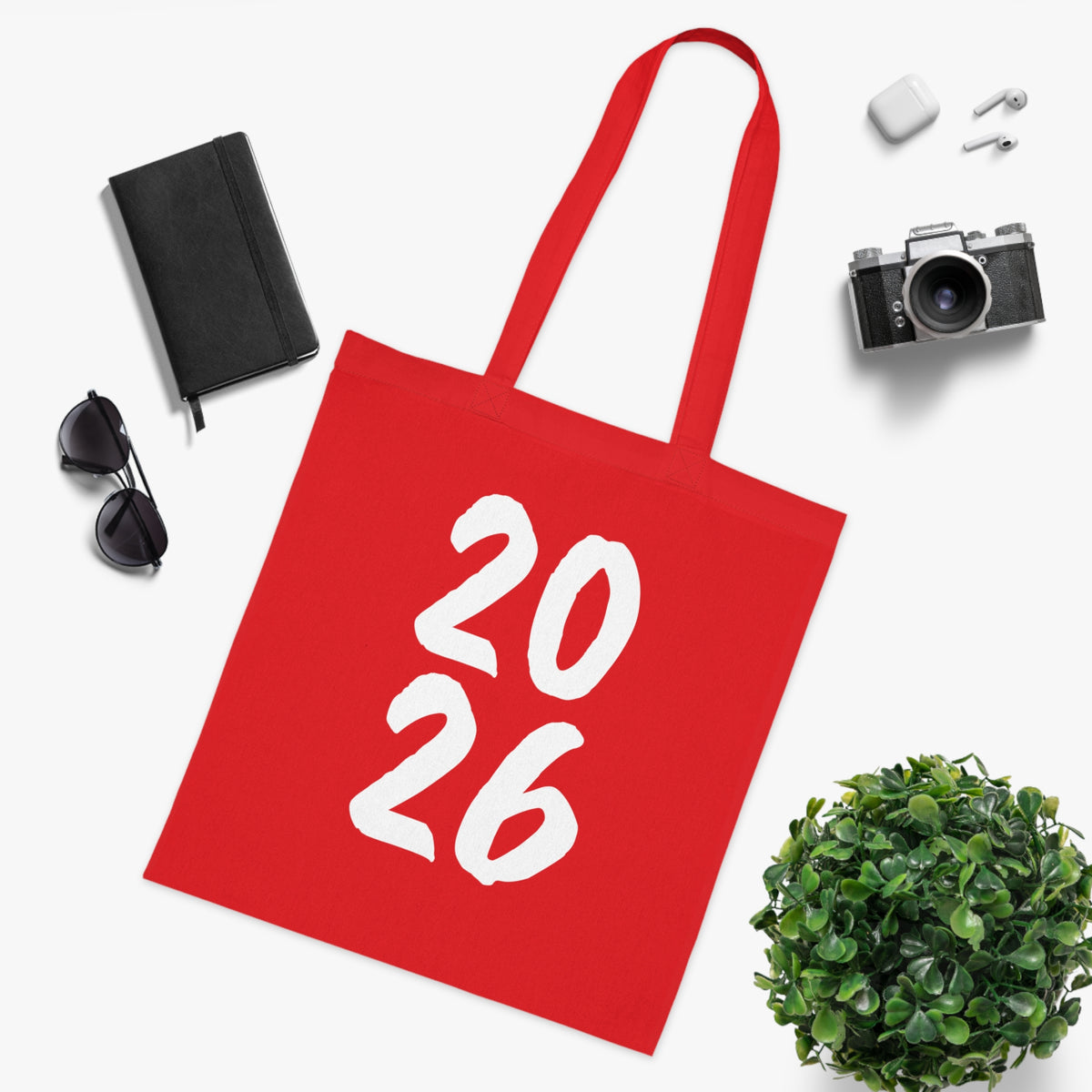 2026 Cotton Tote (Variety of Colors Available)
