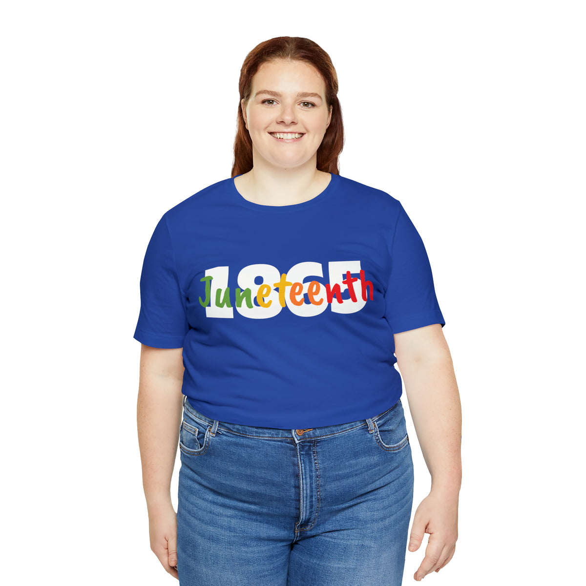 Juneteenth 1865 Multicolor Unisex Jersey Short Sleeve Tee