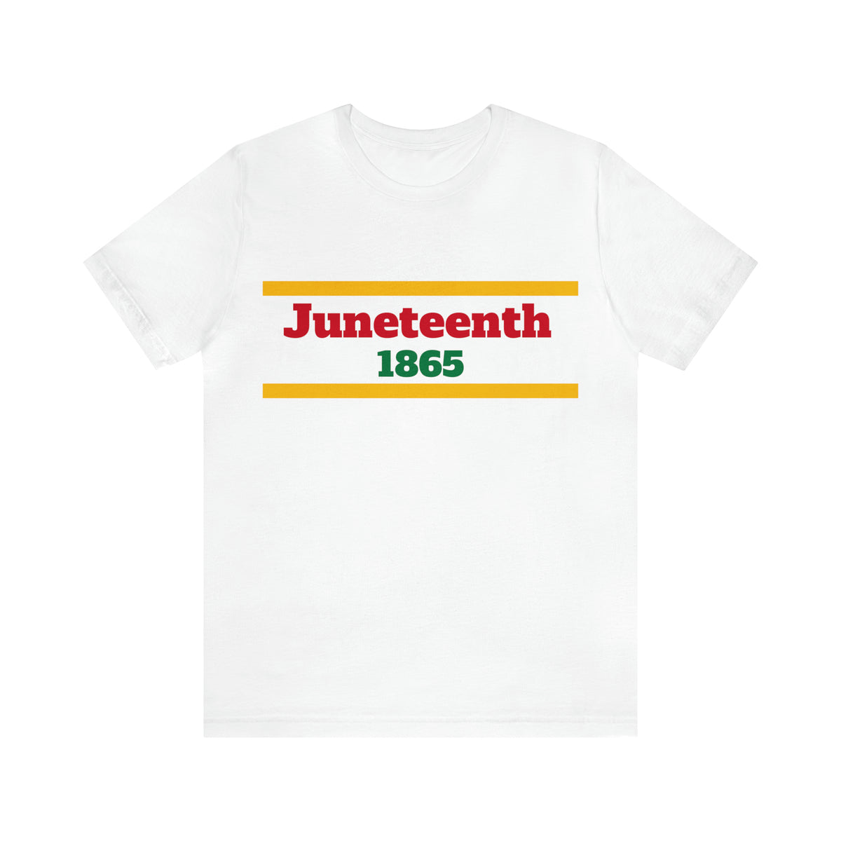 Juneteenth 1865 Unisex Jersey Short Sleeve Tee