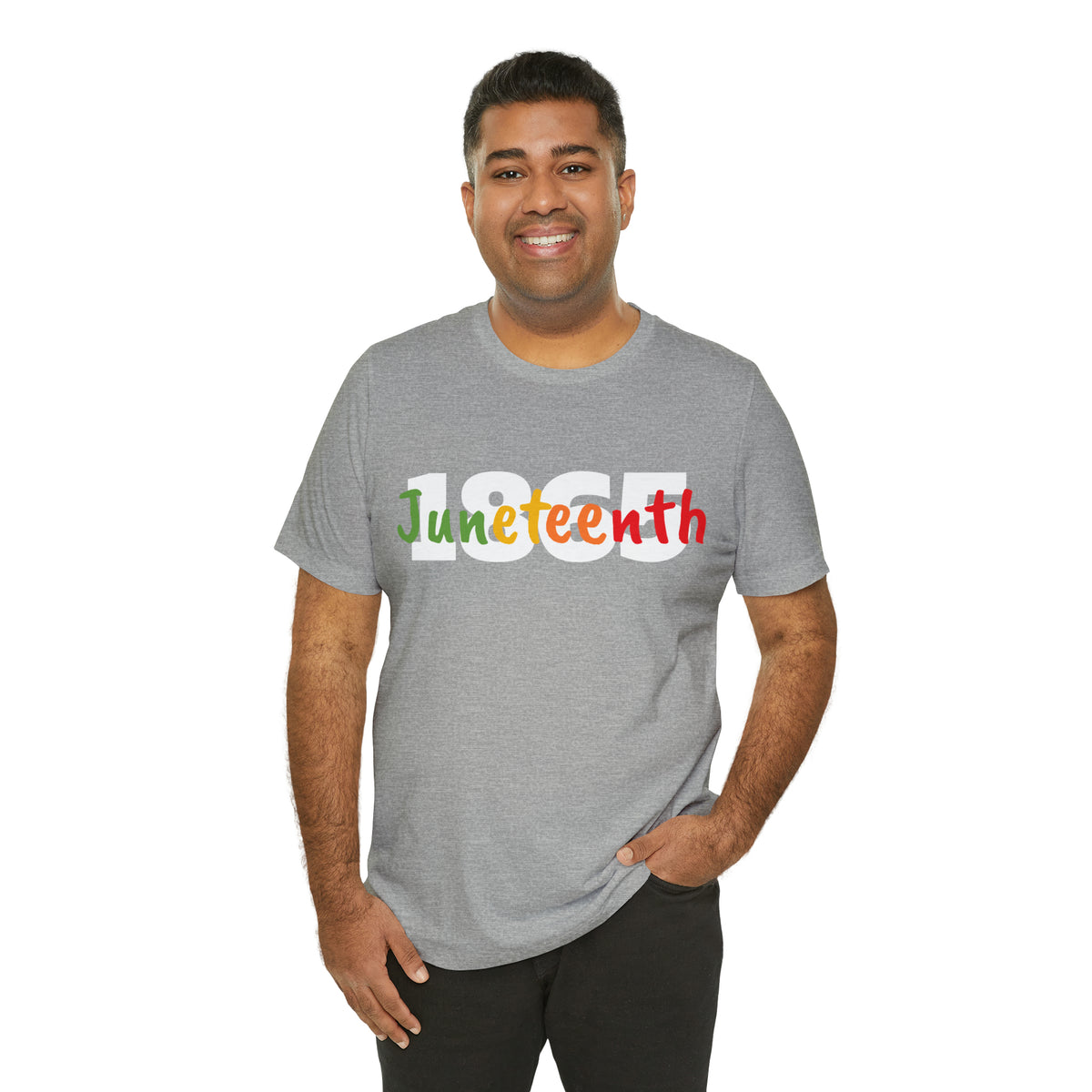 Juneteenth 1865 Multicolor Unisex Jersey Short Sleeve Tee