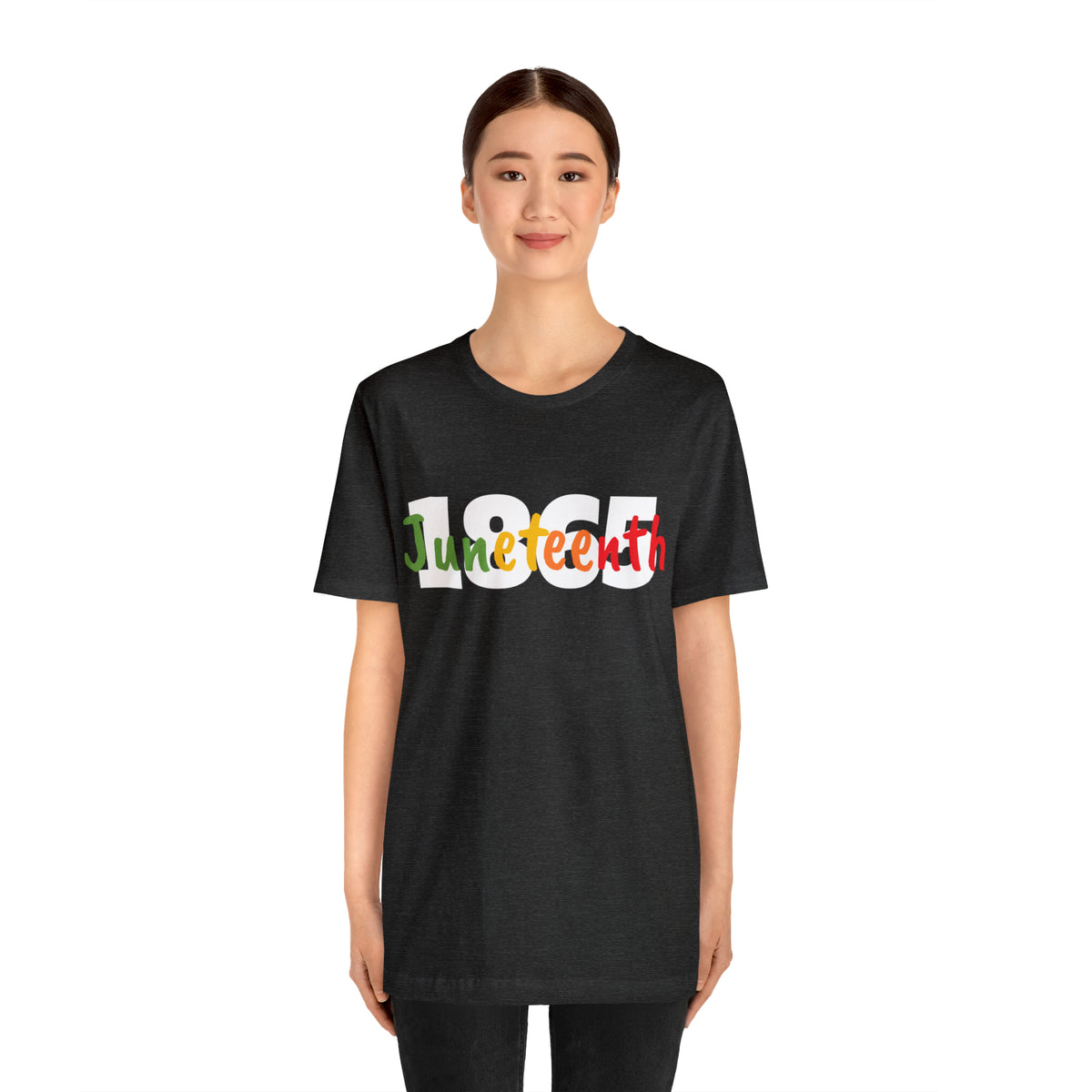 Juneteenth 1865 Multicolor Unisex Jersey Short Sleeve Tee