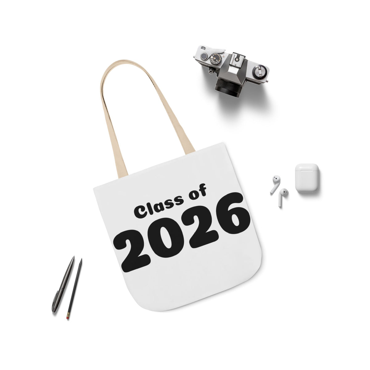 2026 AOP Polyester Canvas Tote Bag