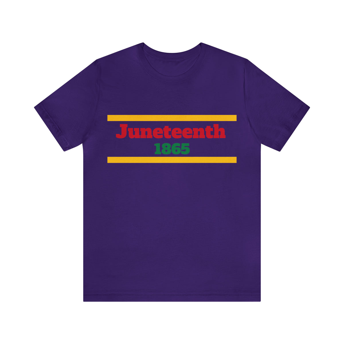 Juneteenth 1865 Unisex Jersey Short Sleeve Tee