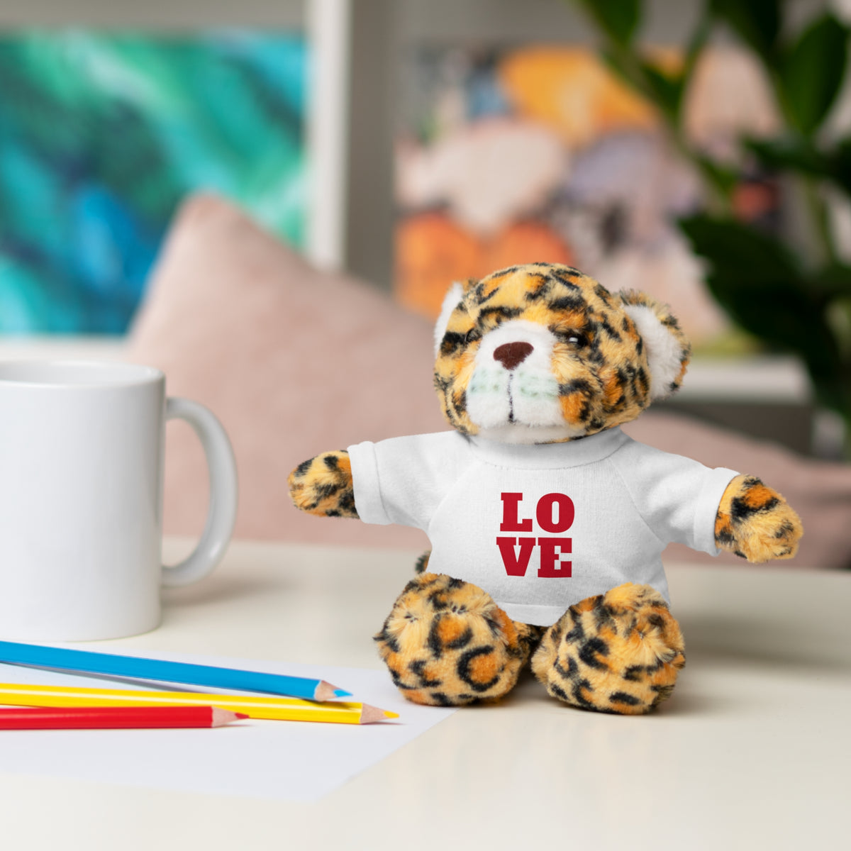 LOVE Stuffed Animals with Tee