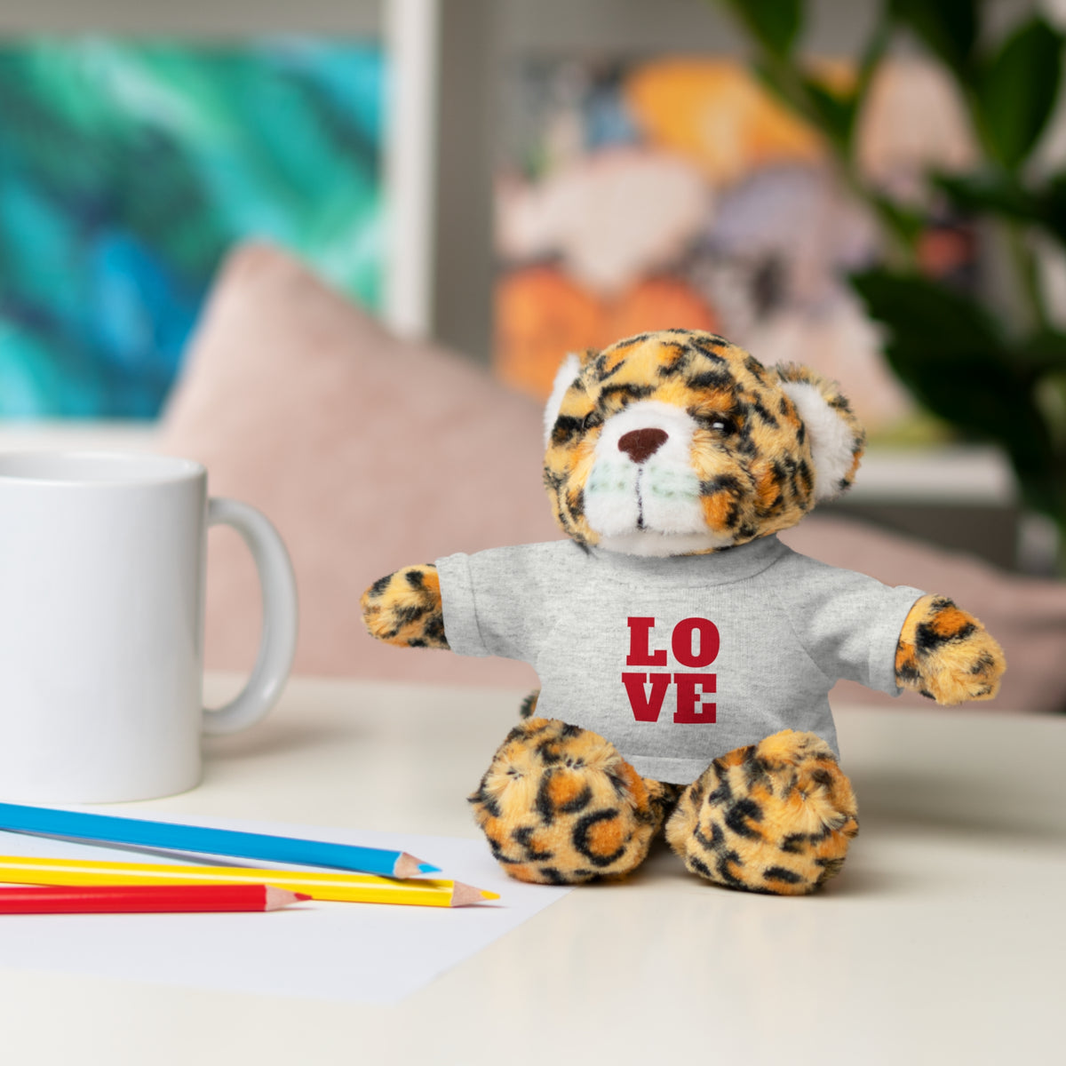 LOVE Stuffed Animals with Tee