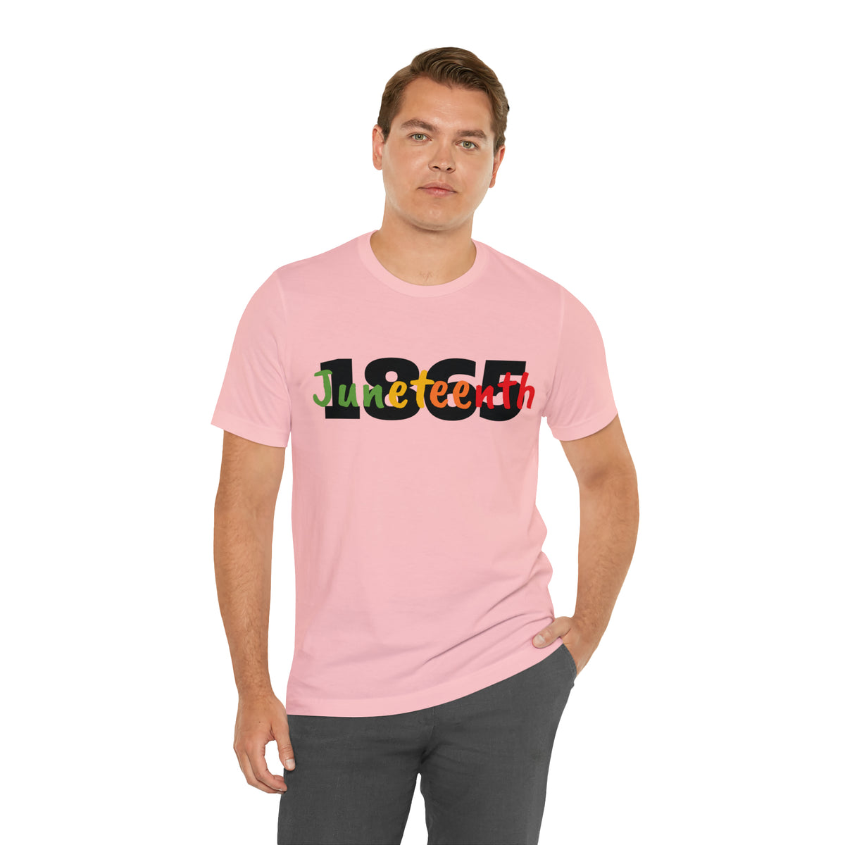 Juneteenth 1865 Multicolor Unisex Jersey Short Sleeve Tee