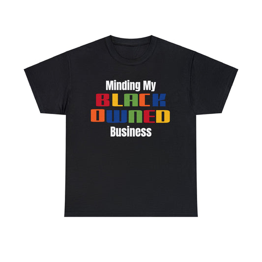Black Owned Business Unisex Heavy Cotton Tee