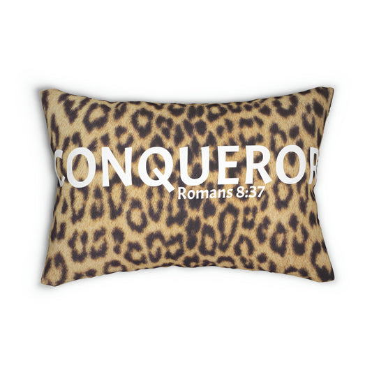CONQUEROR Spun Polyester Lumbar Pillow