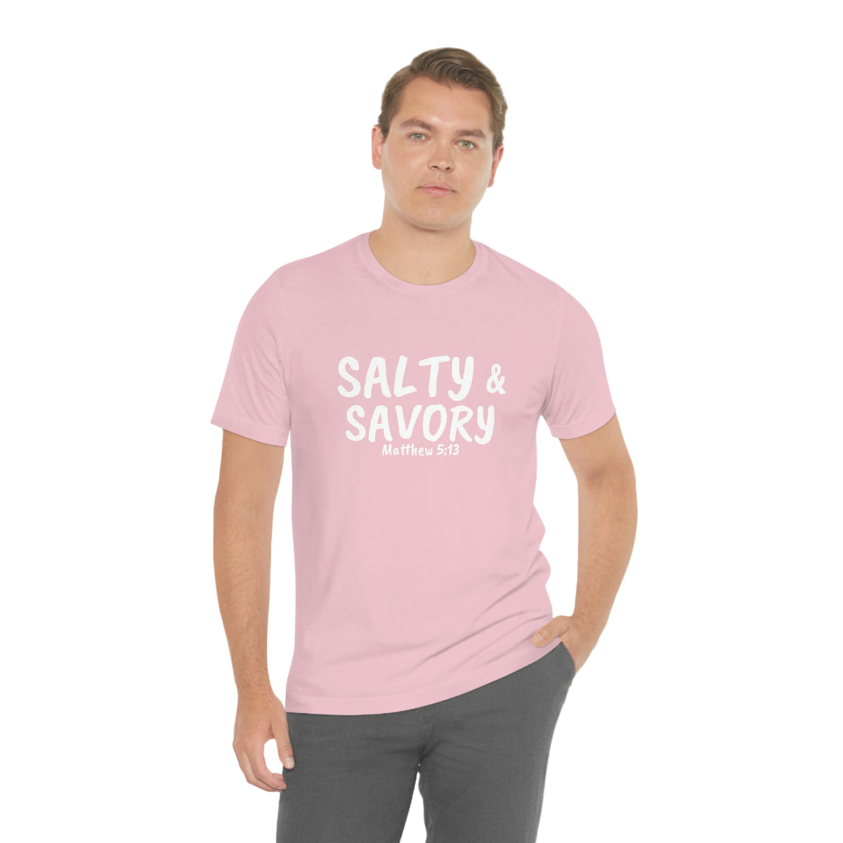 "Salty & Savory" Unisex Jersey Short Sleeve Tee