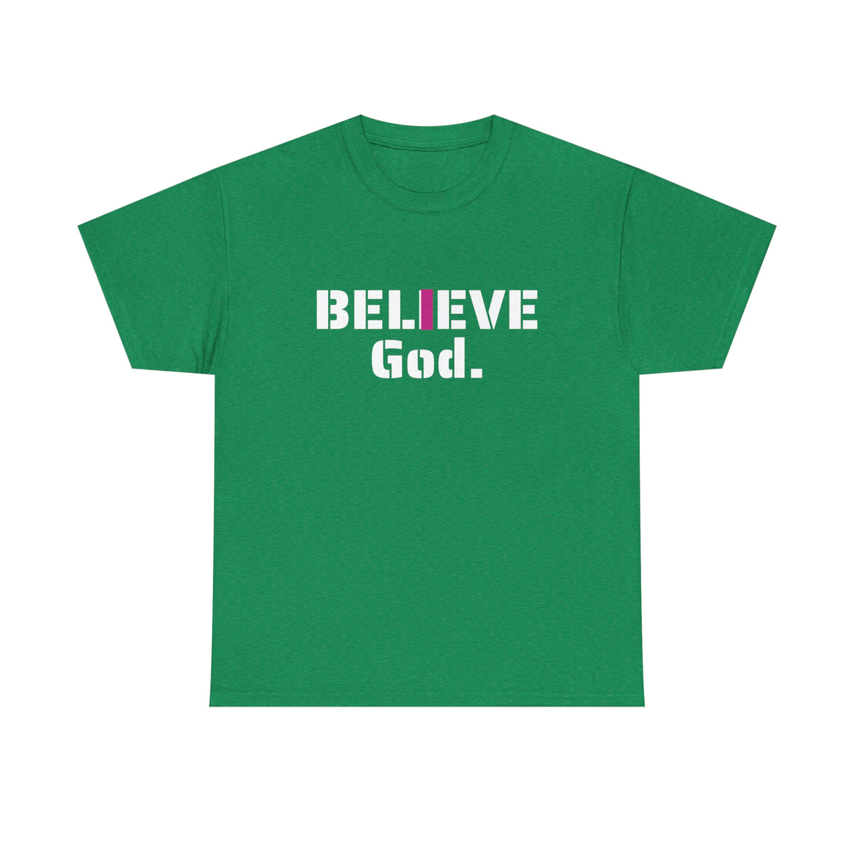 " I BELIEVE GOD" Unisex Heavy Cotton Tee