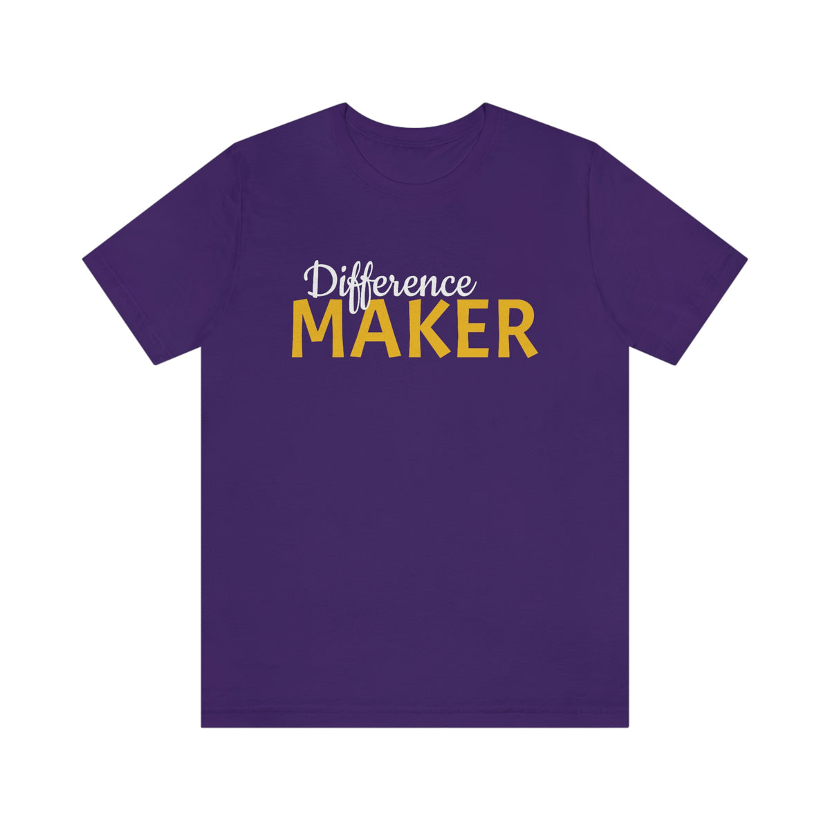Difference Maker Short Sleeve Tee