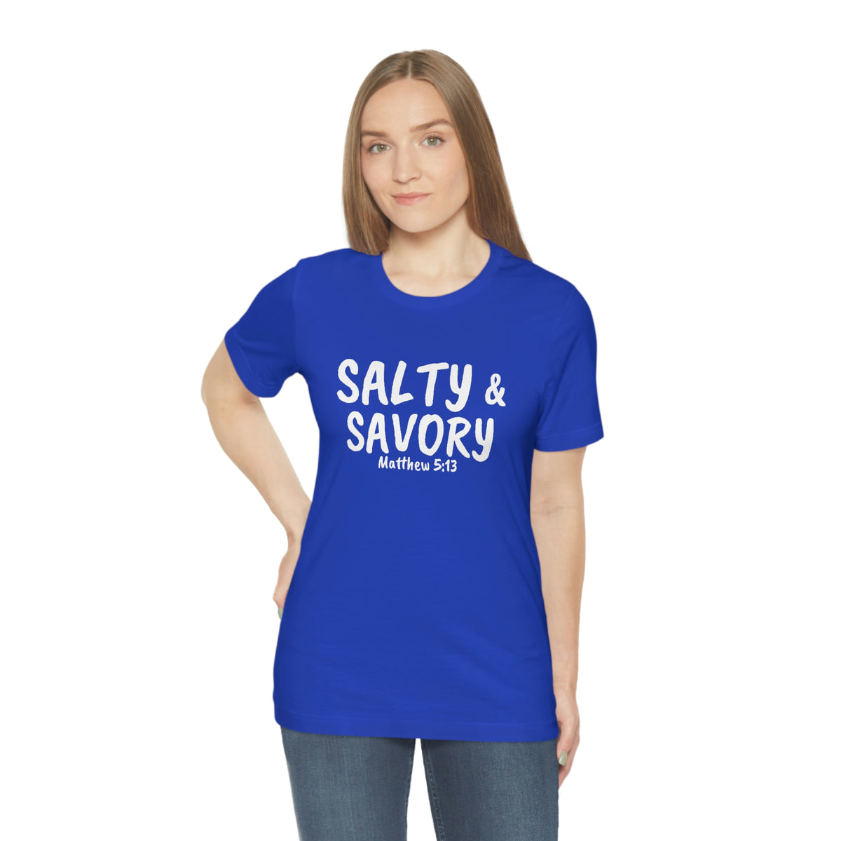 "Salty & Savory" Unisex Jersey Short Sleeve Tee