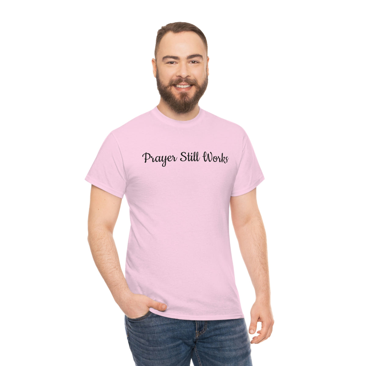 Prayer Still Works Unisex Heavy Cotton Tee
