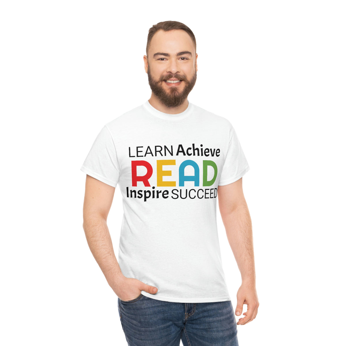 READ Unisex Heavy Cotton Tee