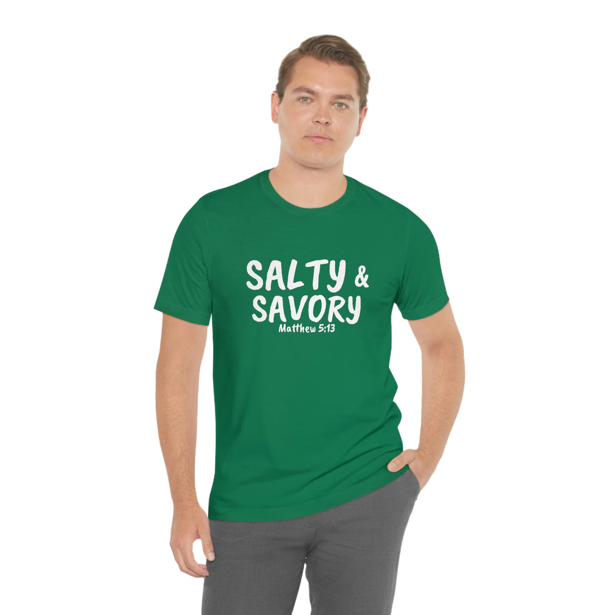"Salty & Savory" Unisex Jersey Short Sleeve Tee