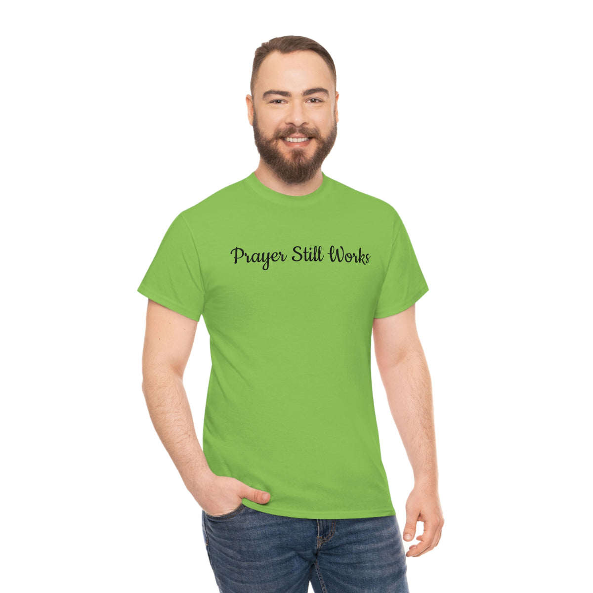 Prayer Still Works Unisex Heavy Cotton Tee