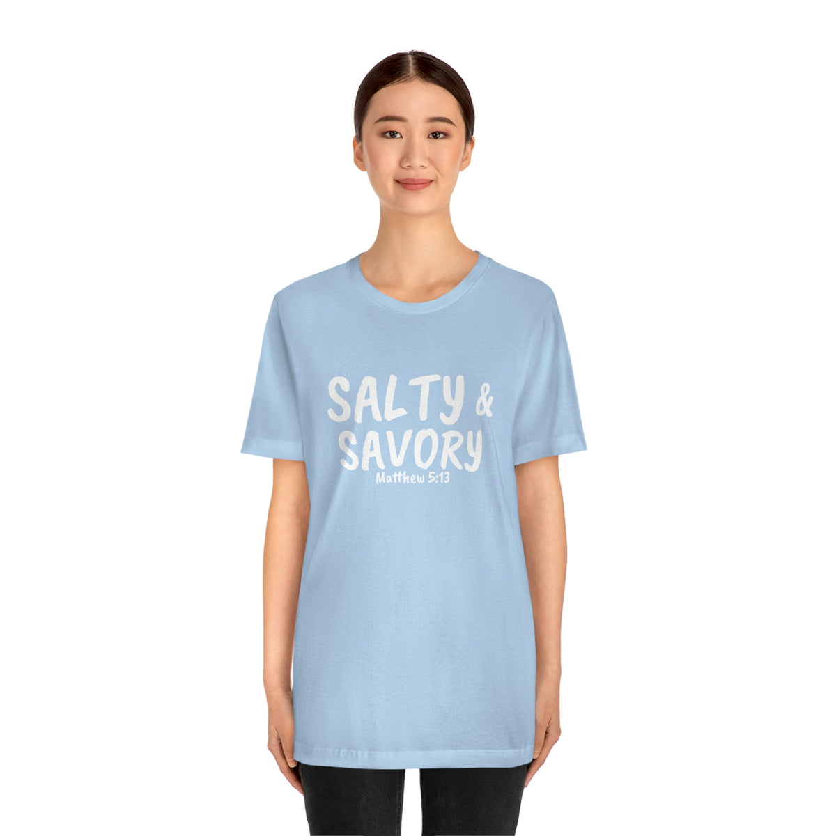 "Salty & Savory" Unisex Jersey Short Sleeve Tee