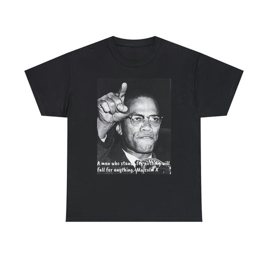 Malcolm X-Unisex Heavy Cotton Tee