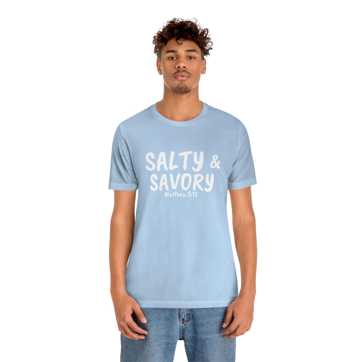 "Salty & Savory" Unisex Jersey Short Sleeve Tee