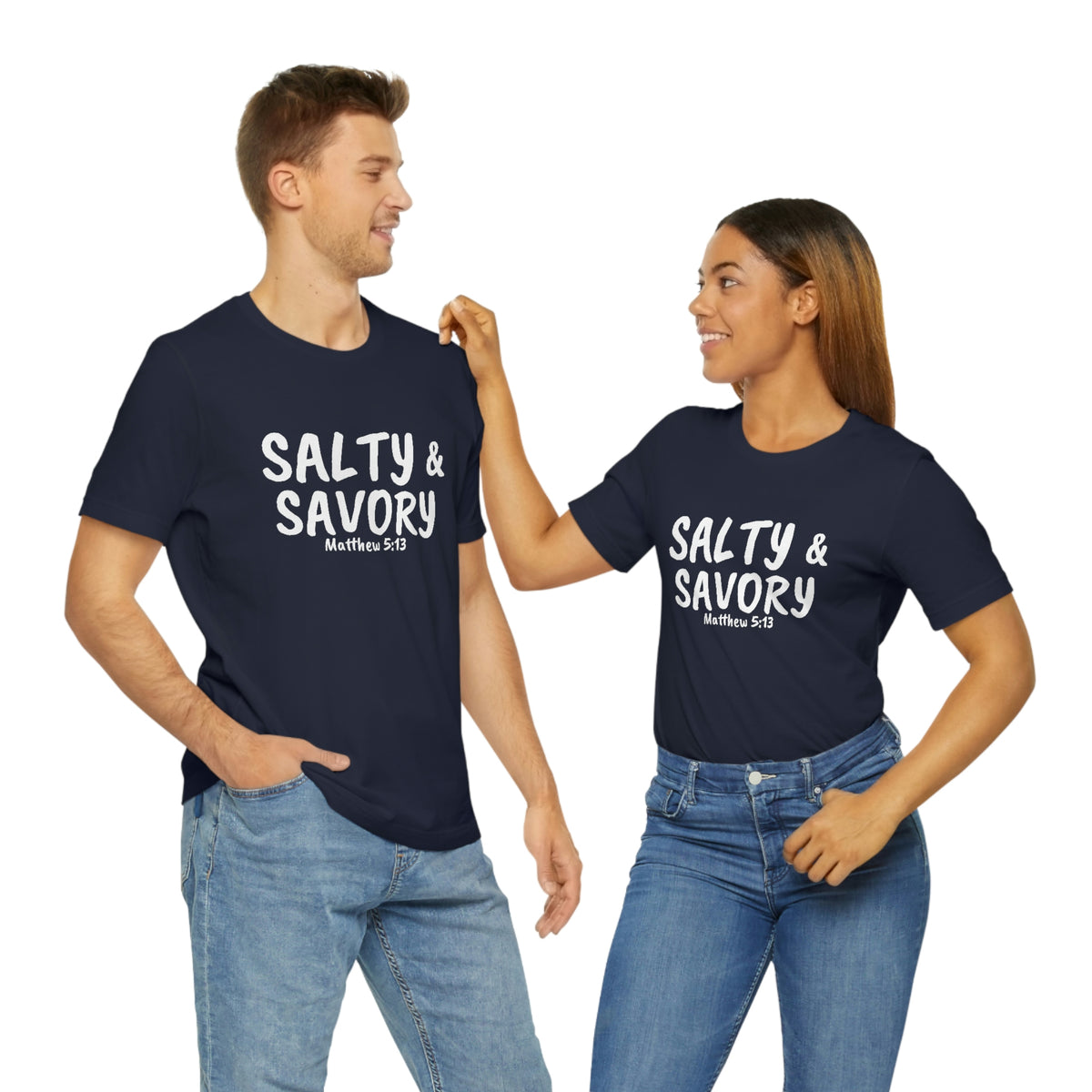 "Salty & Savory" Unisex Jersey Short Sleeve Tee