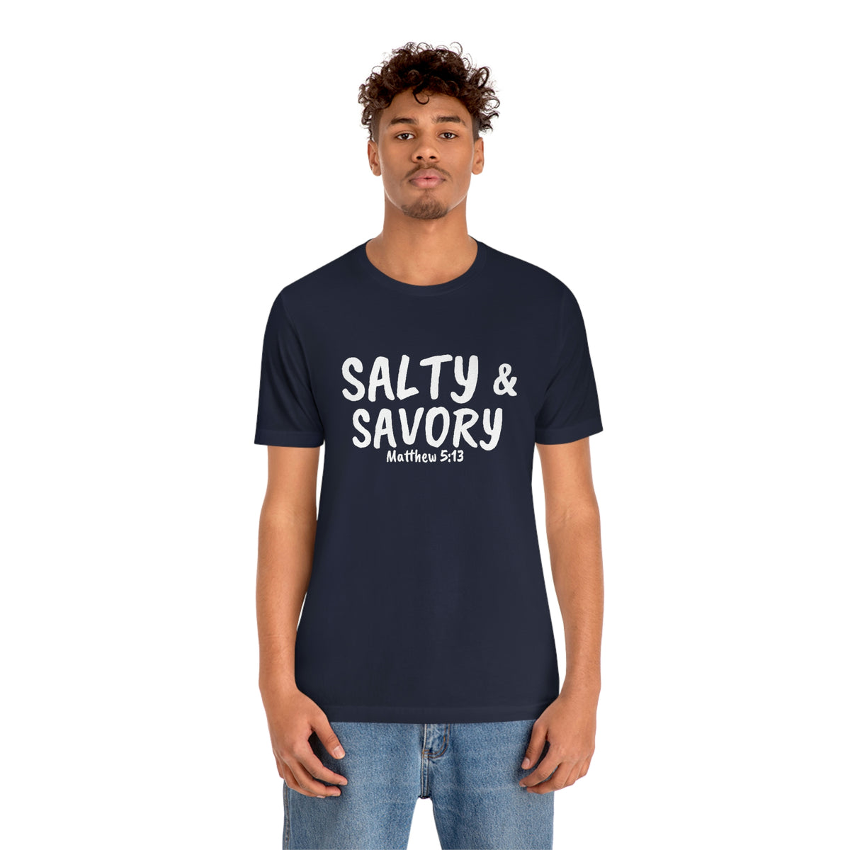 "Salty & Savory" Unisex Jersey Short Sleeve Tee