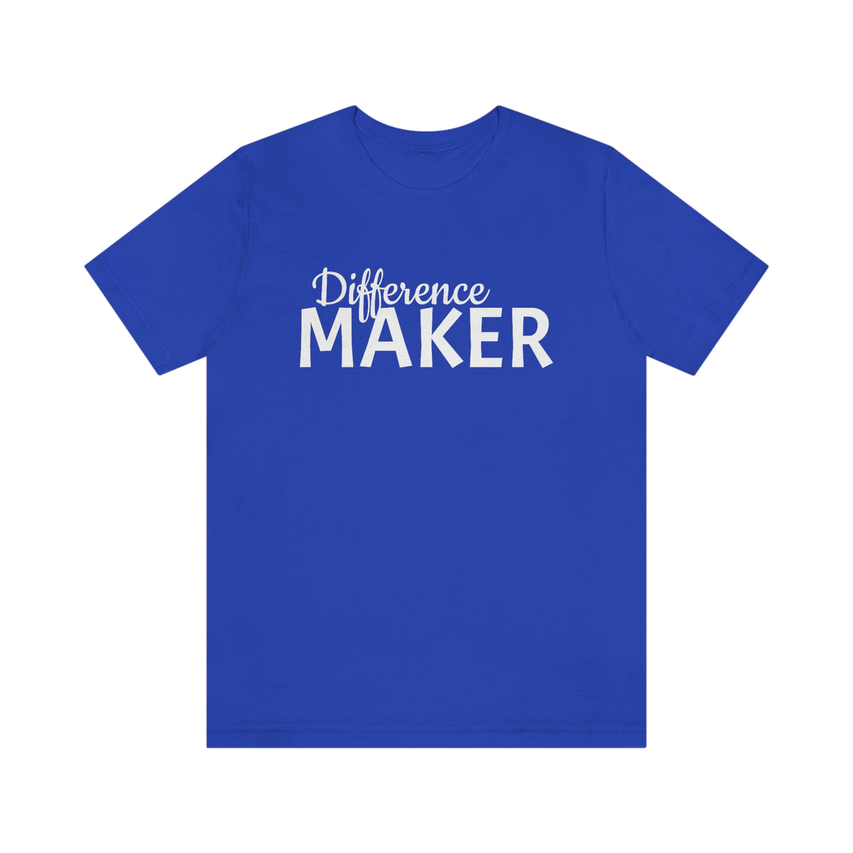 Difference Maker Short Sleeve Tee