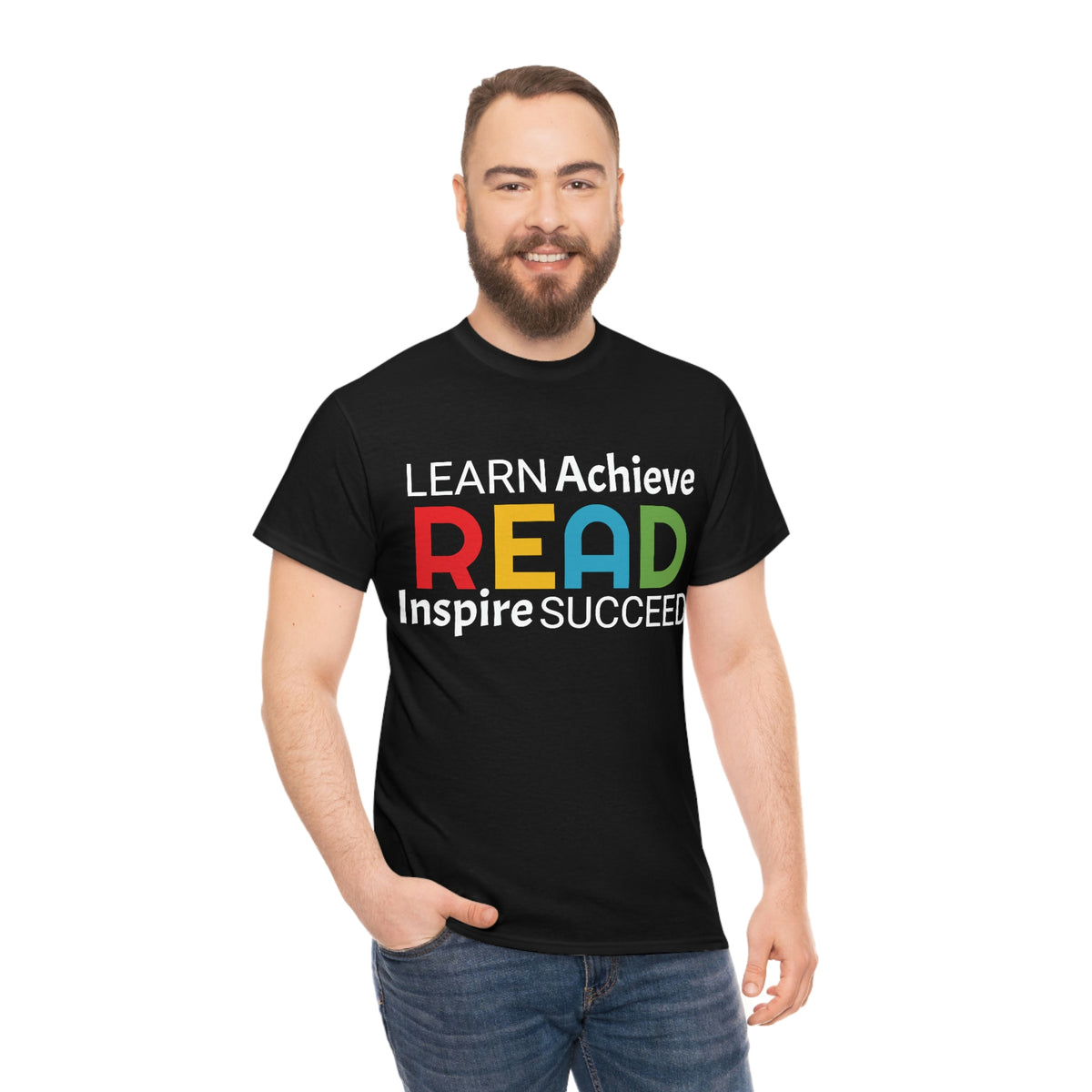 READ Unisex Heavy Cotton Tee