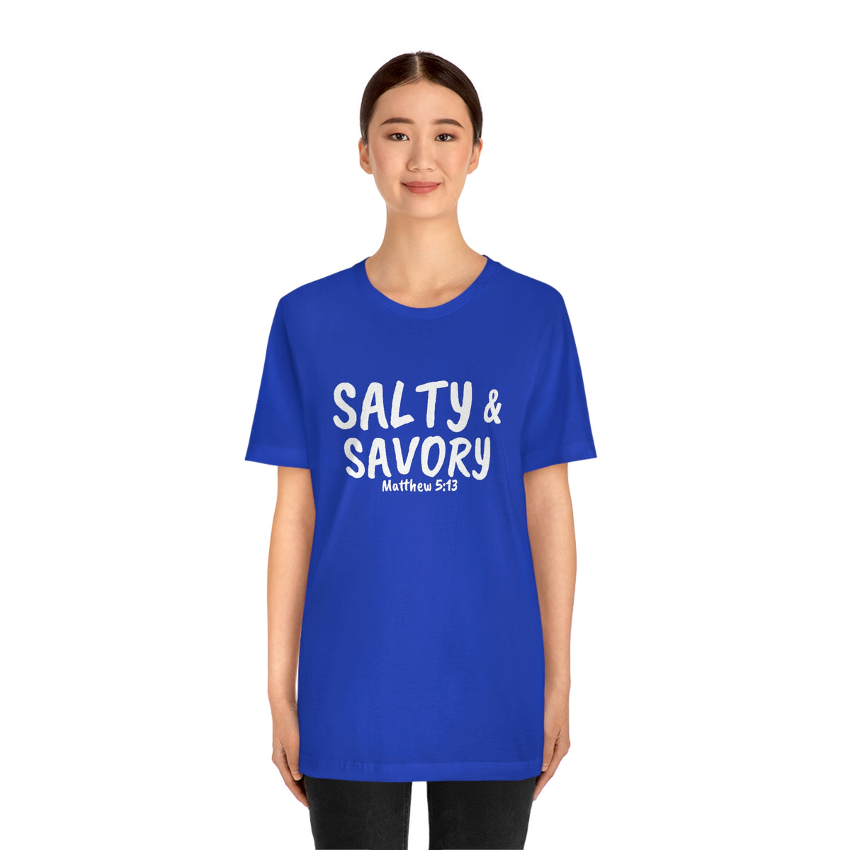 "Salty & Savory" Unisex Jersey Short Sleeve Tee
