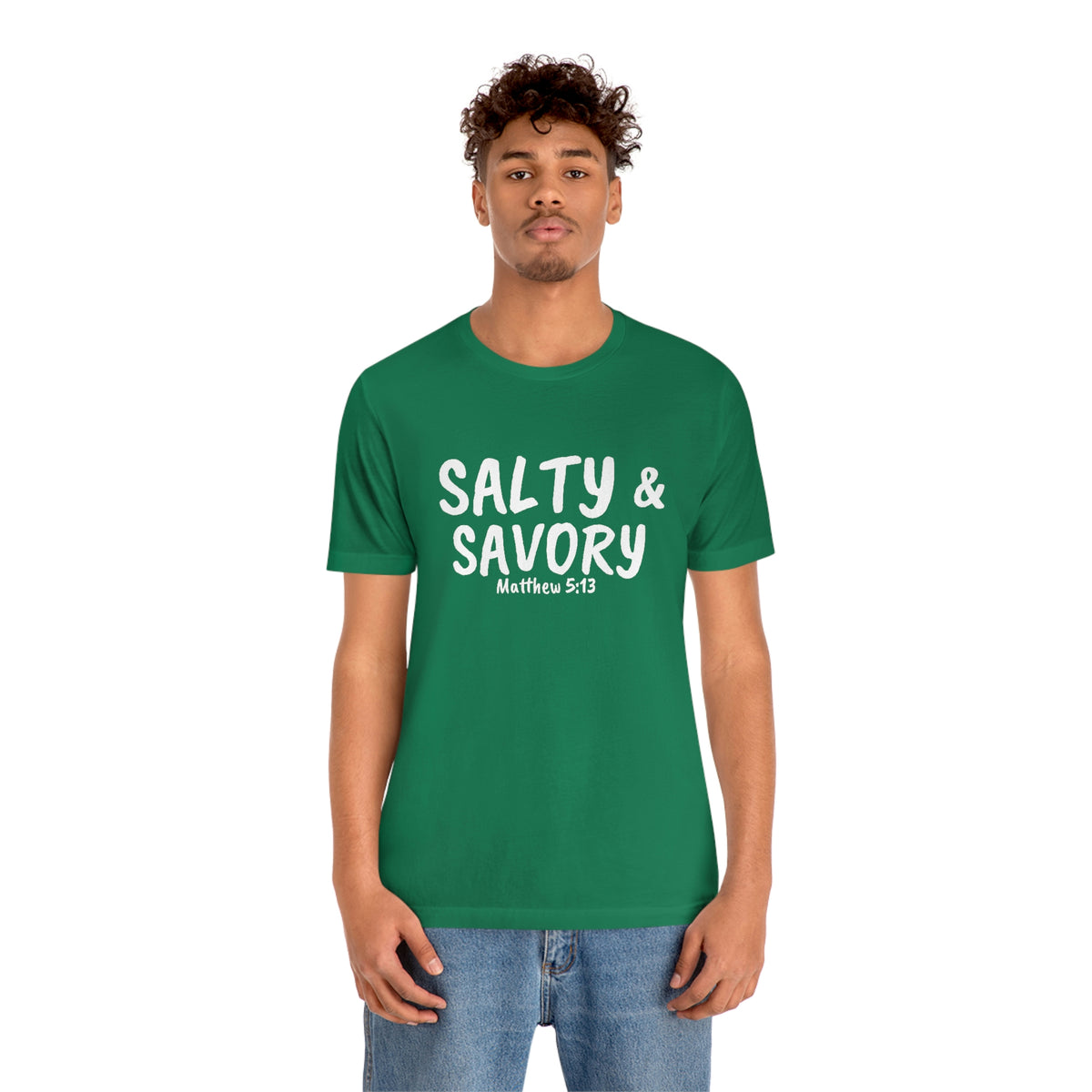 "Salty & Savory" Unisex Jersey Short Sleeve Tee