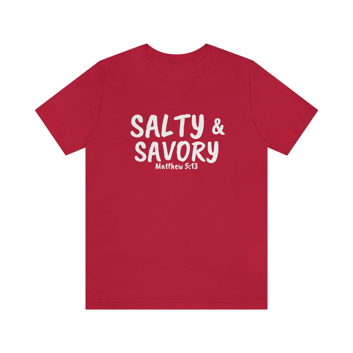 "Salty & Savory" Unisex Jersey Short Sleeve Tee