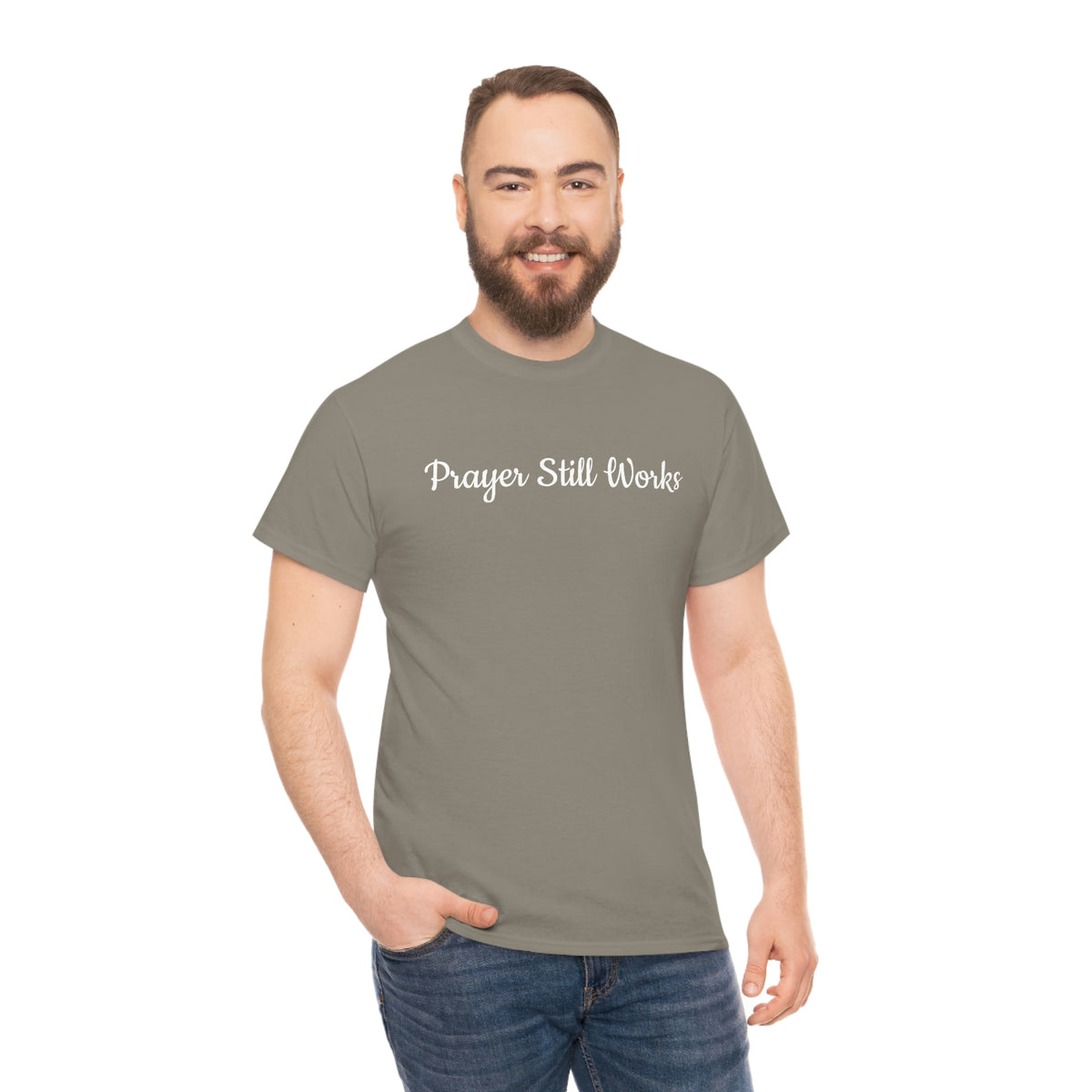 Prayer Still Works Unisex Heavy Cotton Tee