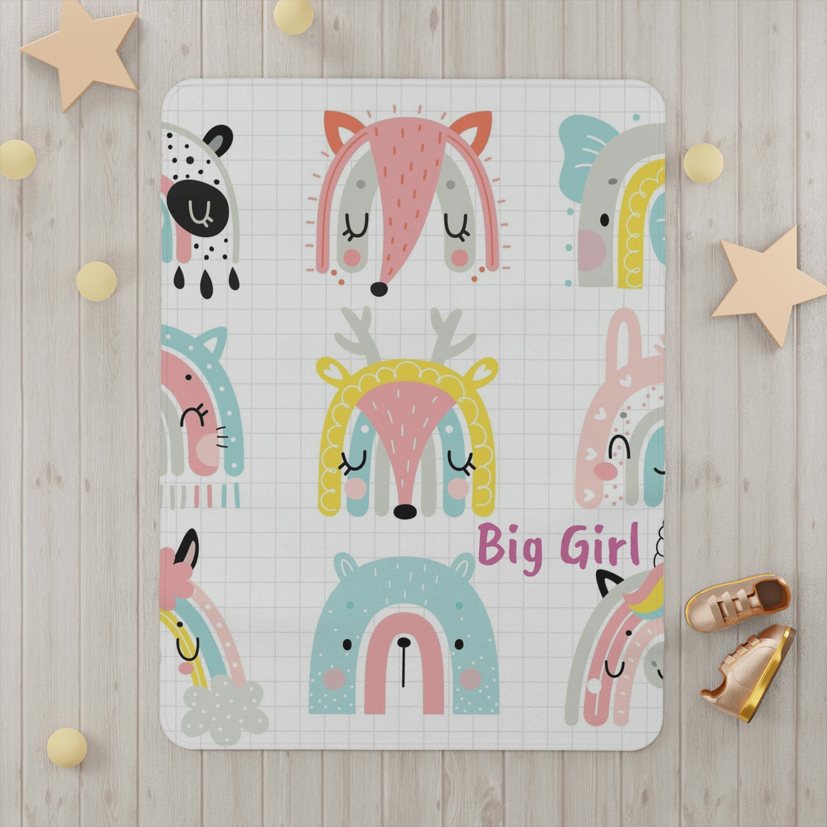 Big Girl Toddler Blanket