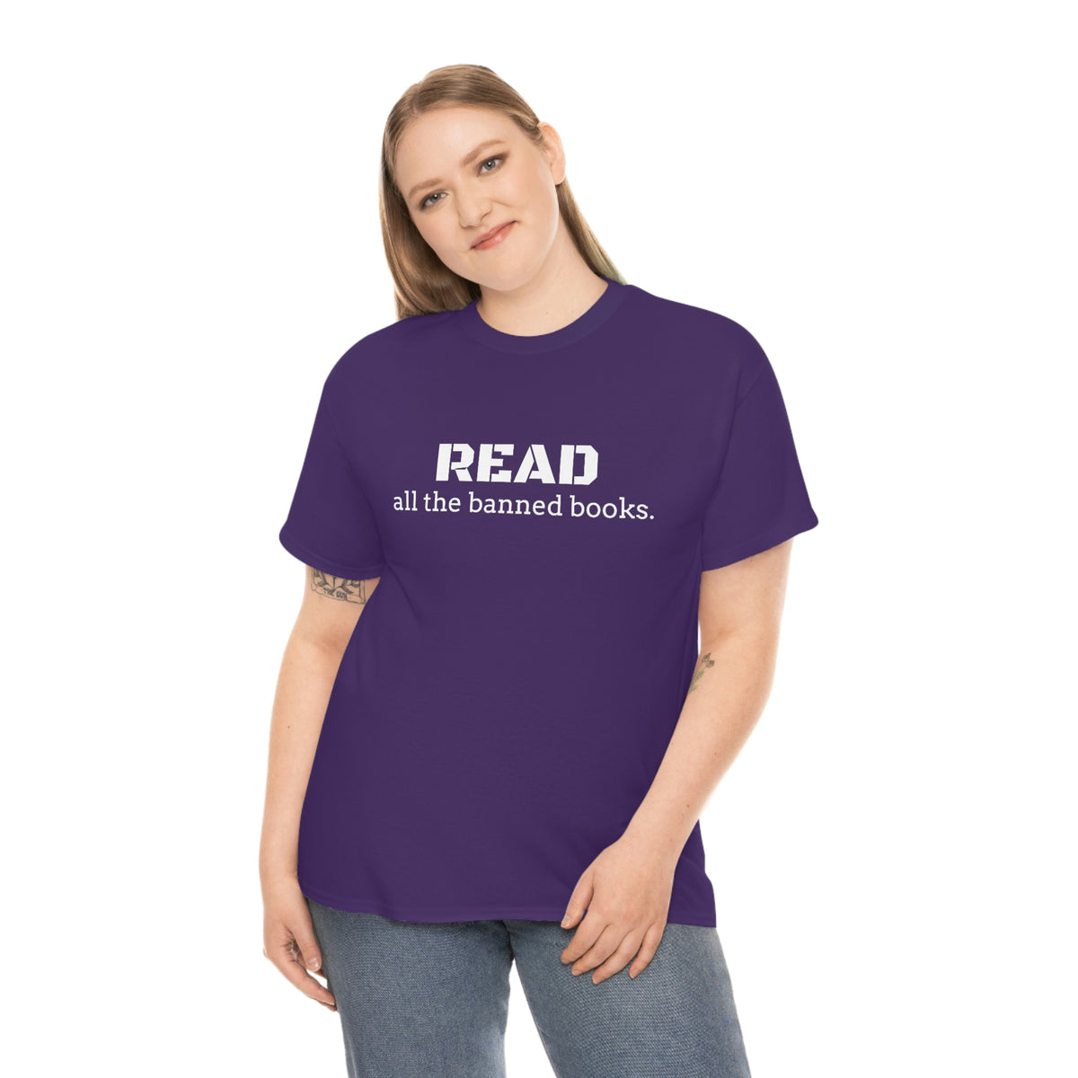 Read the Banned Books Unisex Heavy Cotton Tee