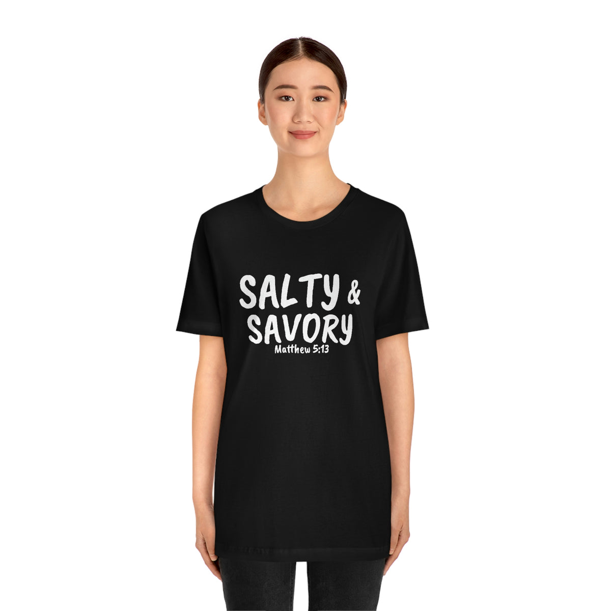 "Salty & Savory" Unisex Jersey Short Sleeve Tee