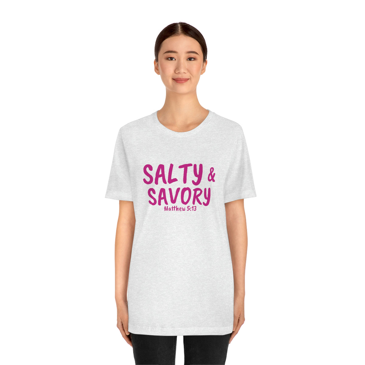 "Salty & Savory" Unisex Jersey Short Sleeve Tee