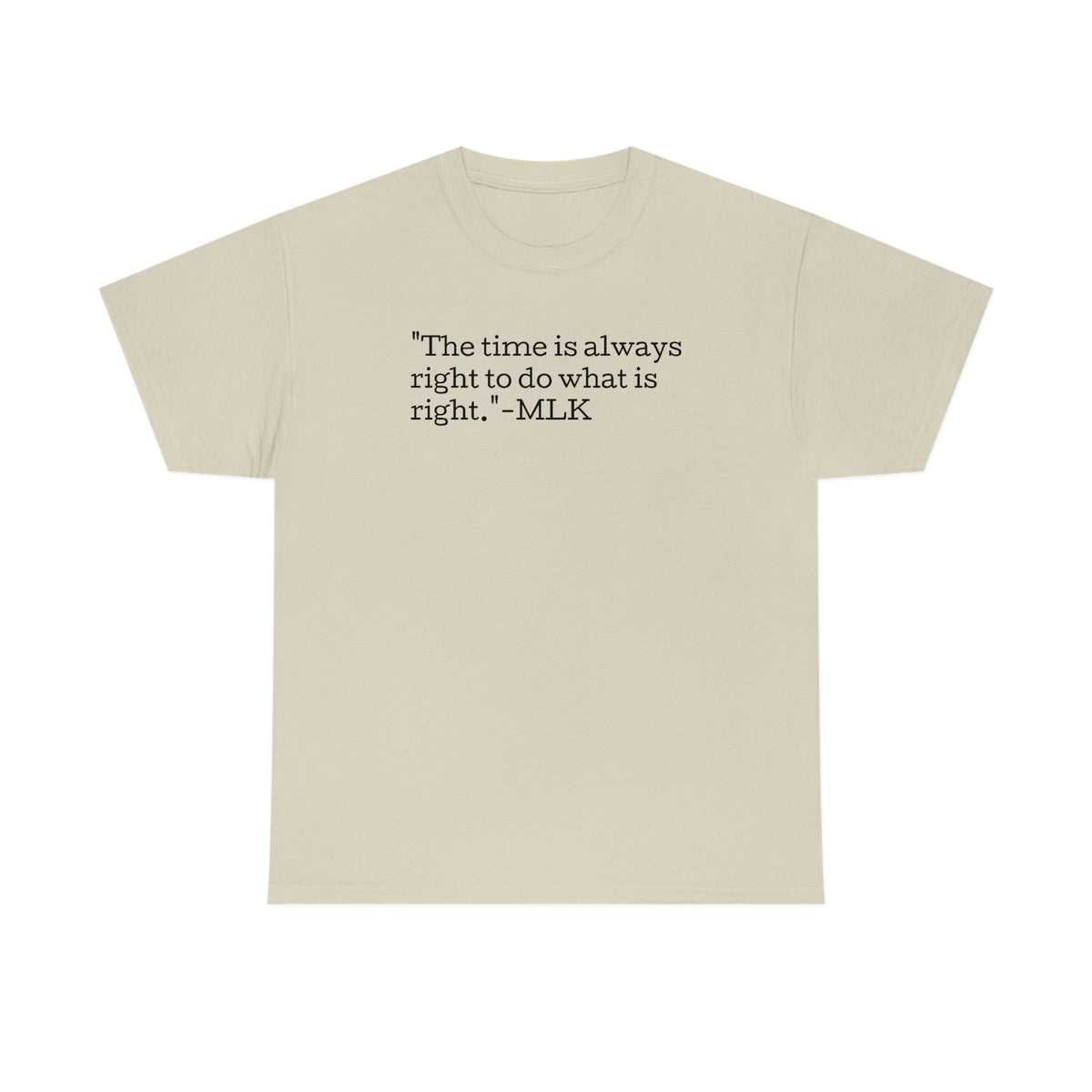 MLK Quote Unisex Heavy Cotton Tee