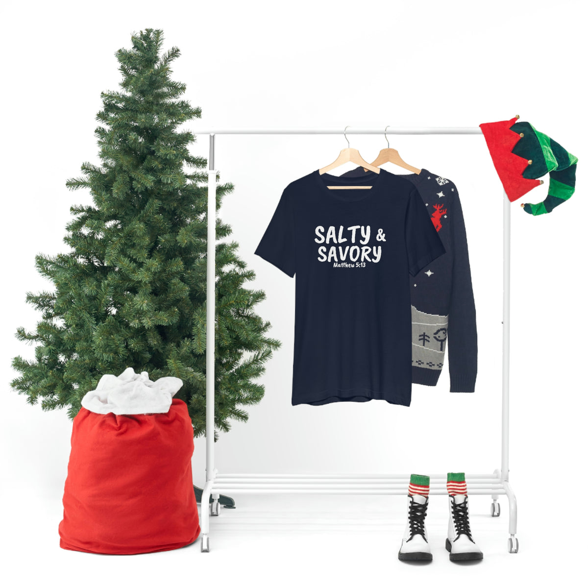 "Salty & Savory" Unisex Jersey Short Sleeve Tee