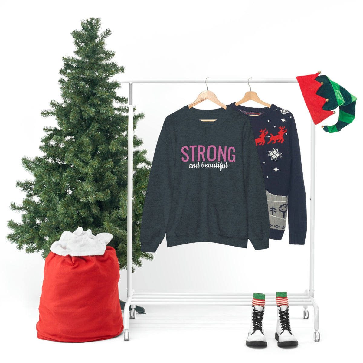 Strong and Beautiful Crewneck Sweatshirt