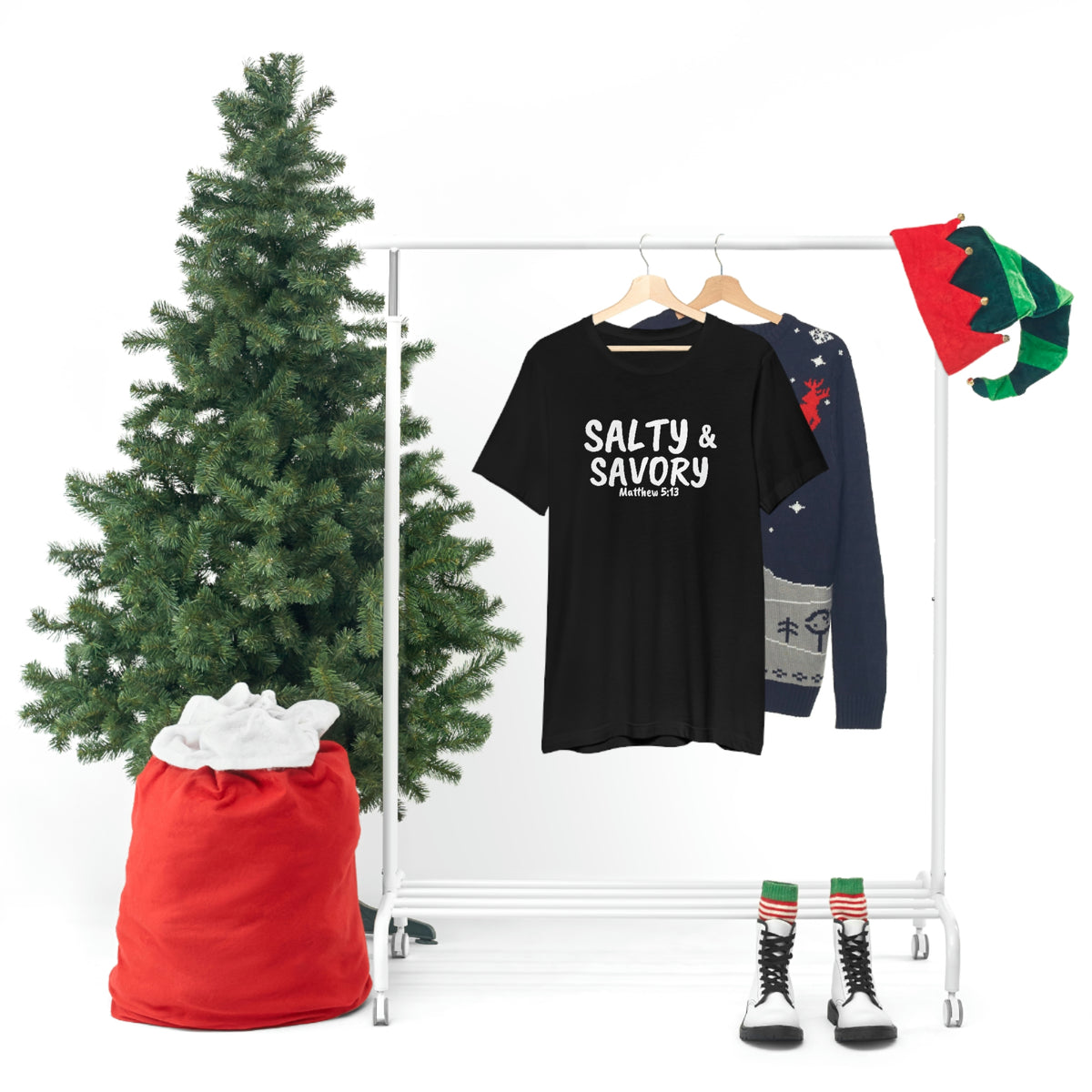 "Salty & Savory" Unisex Jersey Short Sleeve Tee