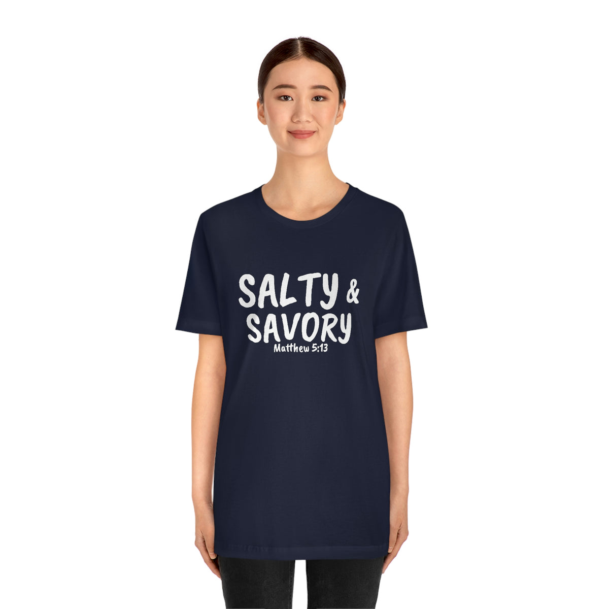 "Salty & Savory" Unisex Jersey Short Sleeve Tee